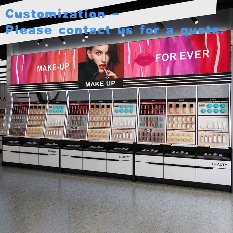 Beauty Makeup Stores - Mesa de balcão de varejo de