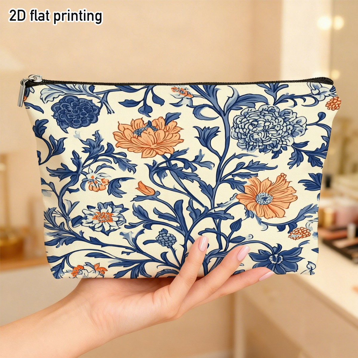 Beauty Makeup Stores - Bolsa de Maquiagem Elegante, Organizador Cosmético
