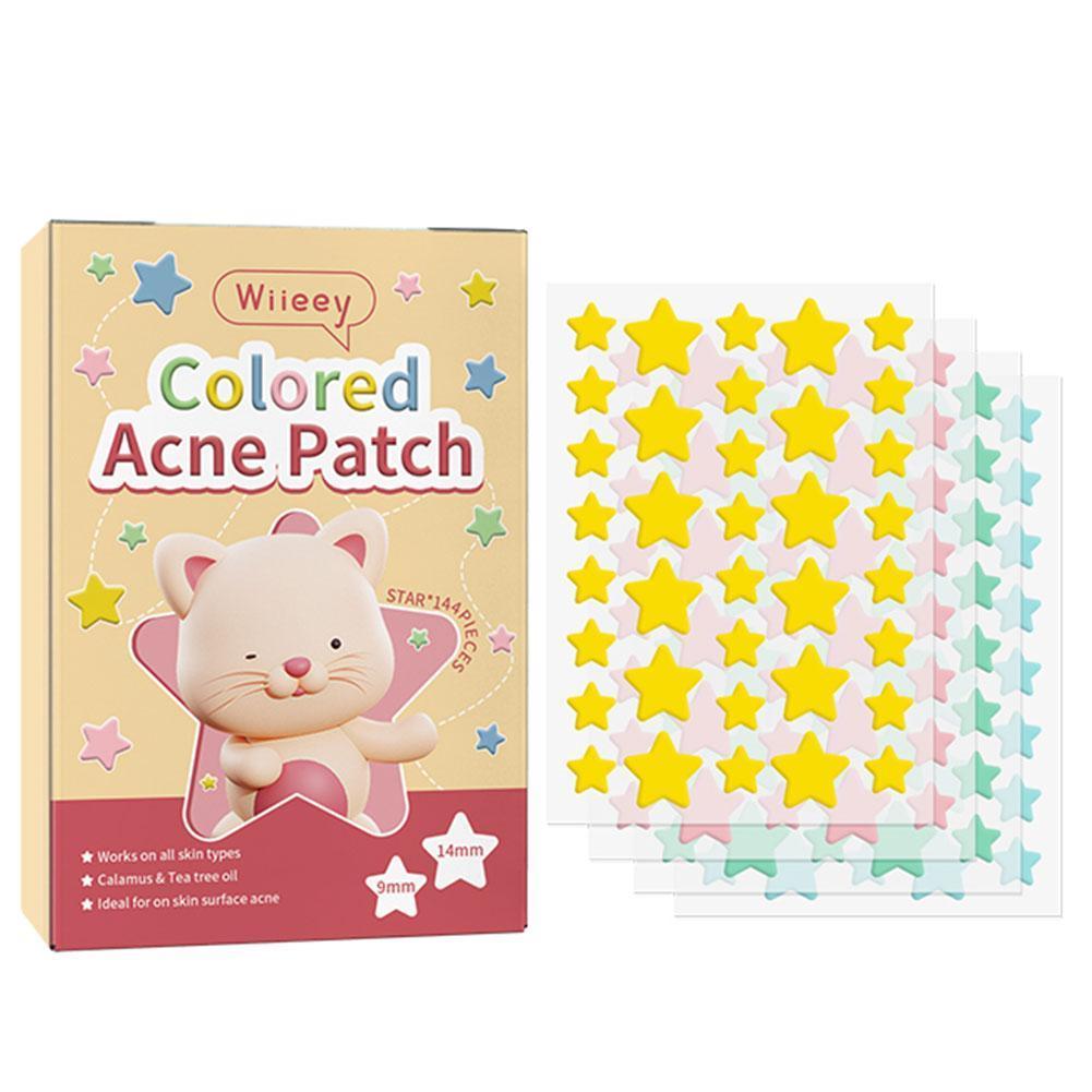 Makeup Beauty Set - 144 pçs/set estrela espinha remendo acne