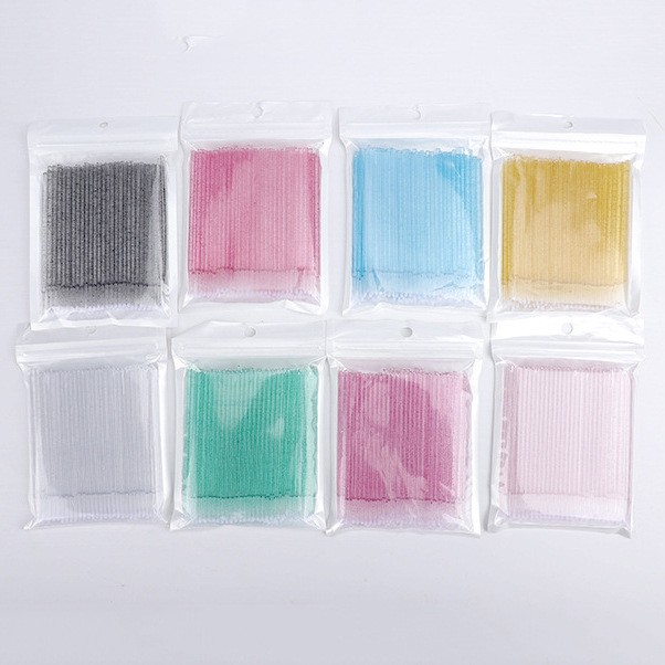 Beauty Makeup Remover - 100 Unidades de Microescovas Individuais para