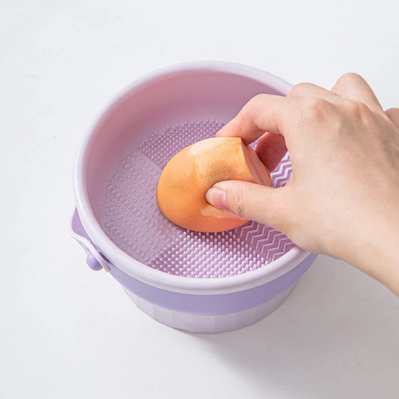 Beauty Makeup Egg - Bacia de lavagem do silicone para