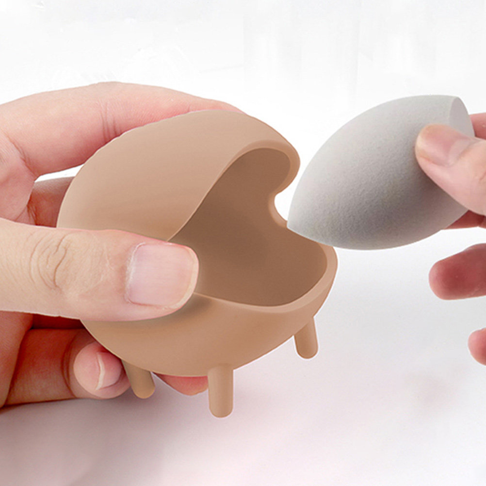 Beauty Makeup Sponge - Estojo de Silicone Premium para Esponja