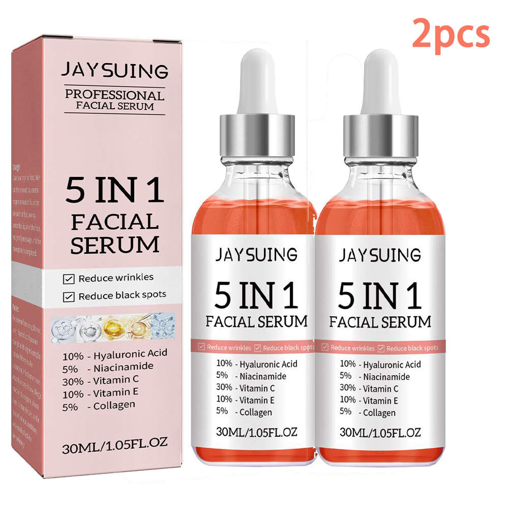 Vitamin C Serum Face - Sérum Facial 5 em 1 Vitamina