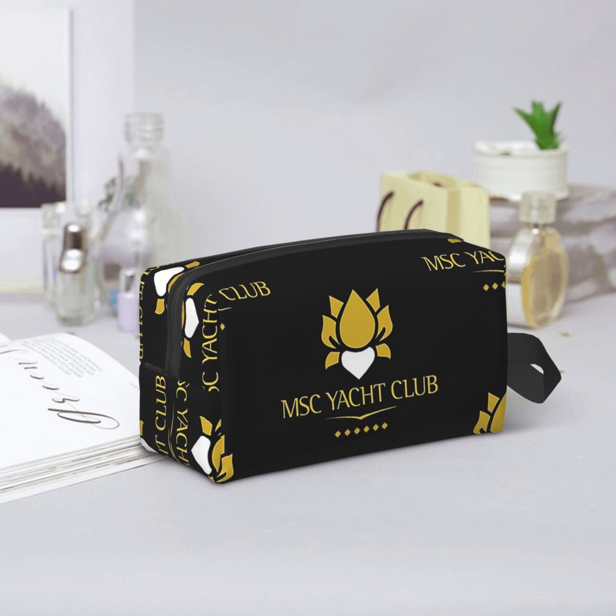 Beauty Makeup Logo Design - Bolsa de Maquiagem com Design do