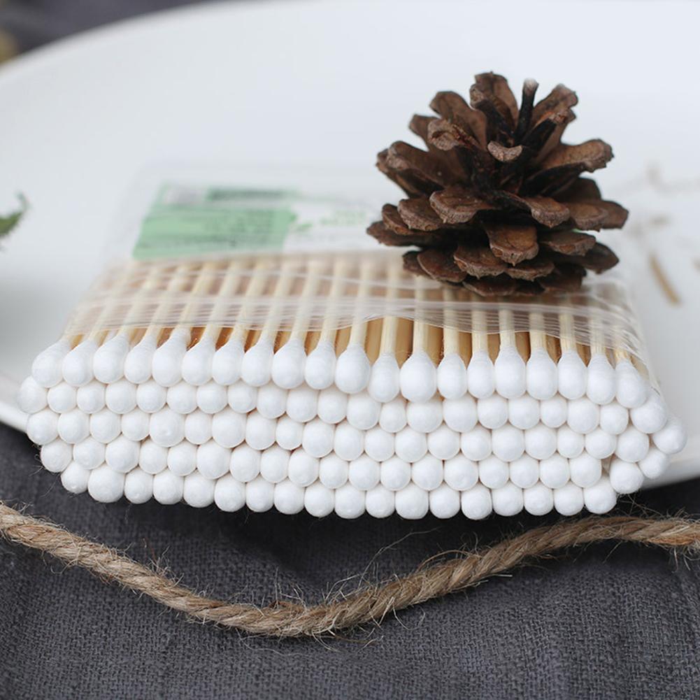 Beauty Makeup Remover - 10/100pcs cotonetes descartáveis para aplicação de