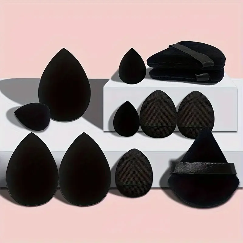 Beauty Makeup Egg - 12 pçs/saco conjunto de esponja de