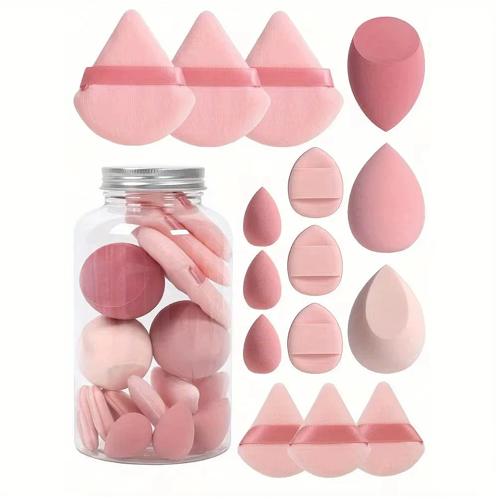 Beauty Makeup Egg - 12/15 Peças Esponjas de Maquiagem, Puffs