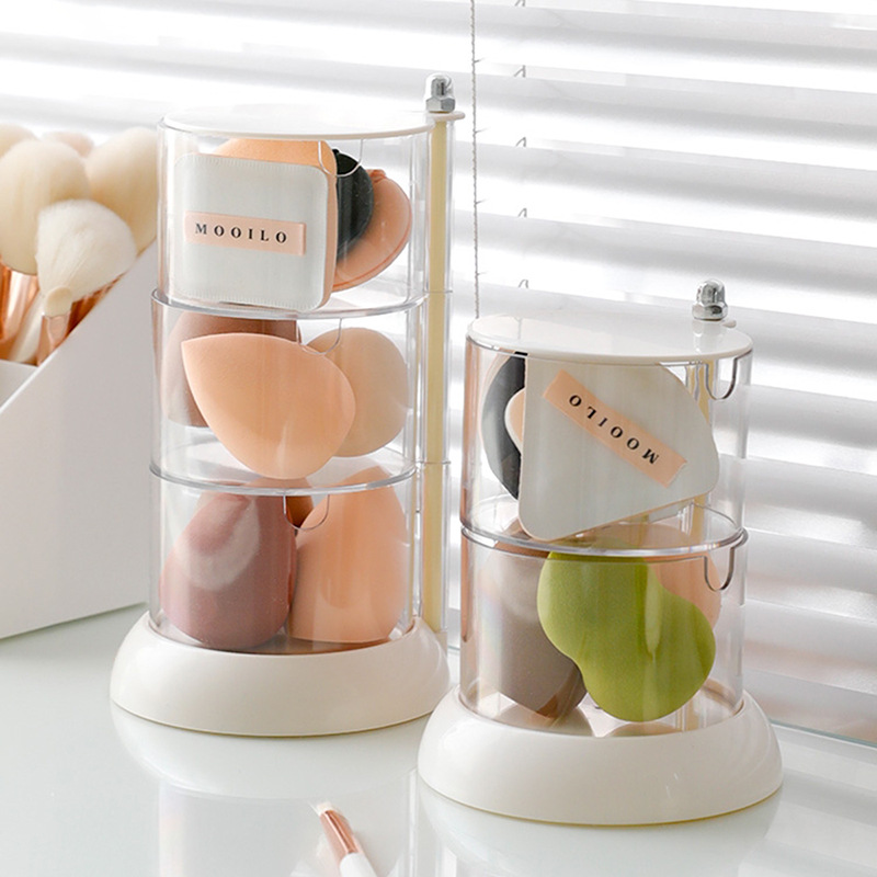 Beauty Makeup Egg - Caixa de armazenamento de algodão nórdico,