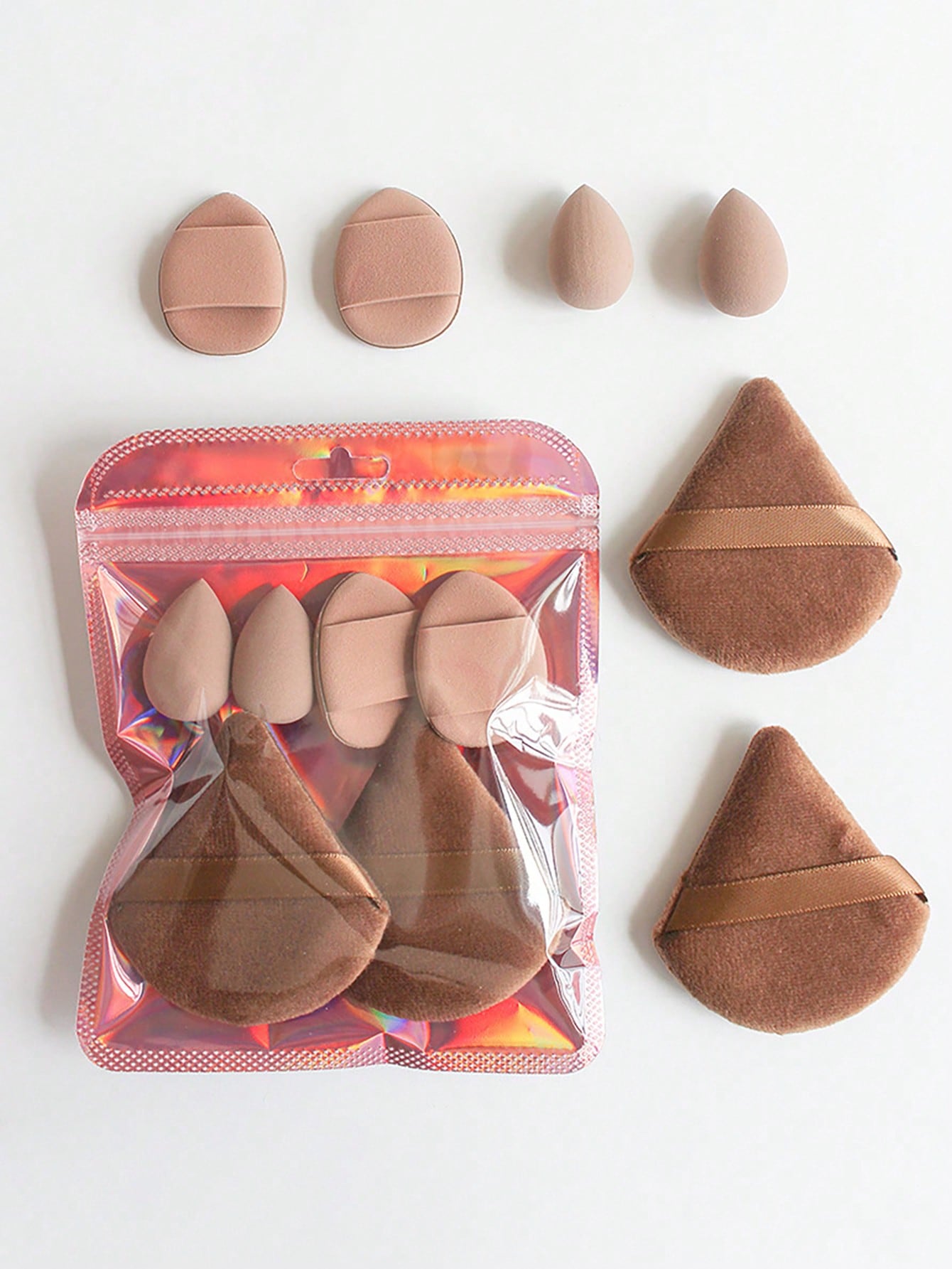 Conjunto de 6 Puffs de Maquiag - Beauty Makeup Egg avaliação e preço