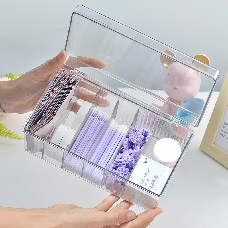 Organizador transparente de be - Beauty Makeup Supply avaliação e preço