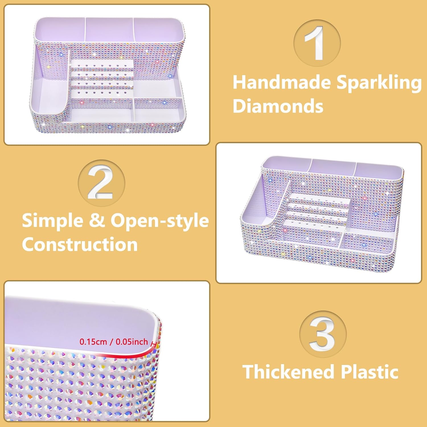 Organizador de Maquiagem em Ac - Beauty Makeup Supply avaliação e preço