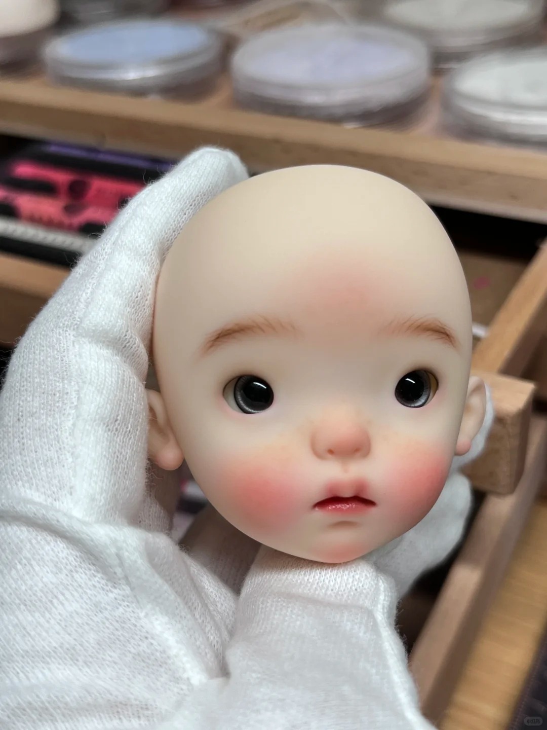 Cabeça de boneca sd bjd escala - Just Beauty Makeup avaliação e preço