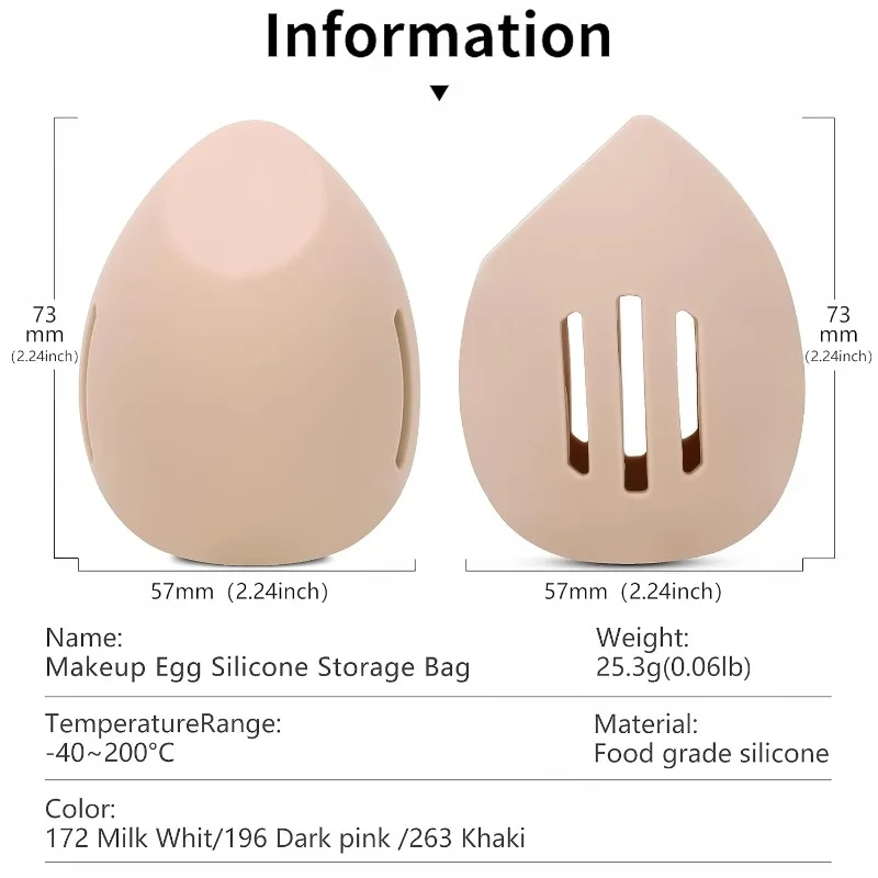 Respirável e Dustproof Silicon - Beauty Makeup Egg avaliação e preço