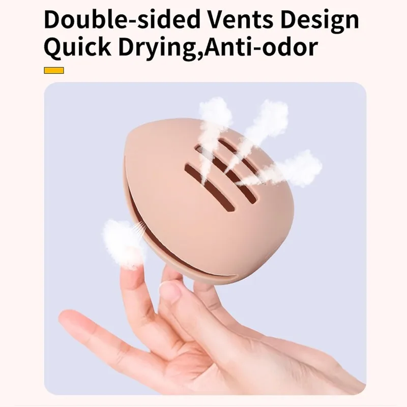 Respirável e Dustproof Silicon - Beauty Makeup Egg avaliação e preço