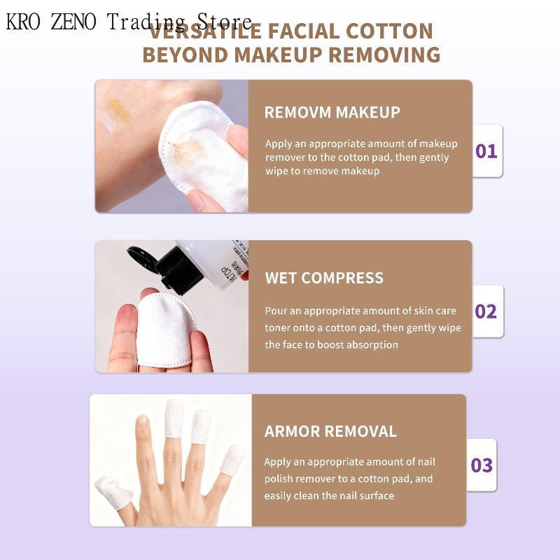 Almofadas de Algodão Descartáv - Beauty Makeup Remover avaliação e preço