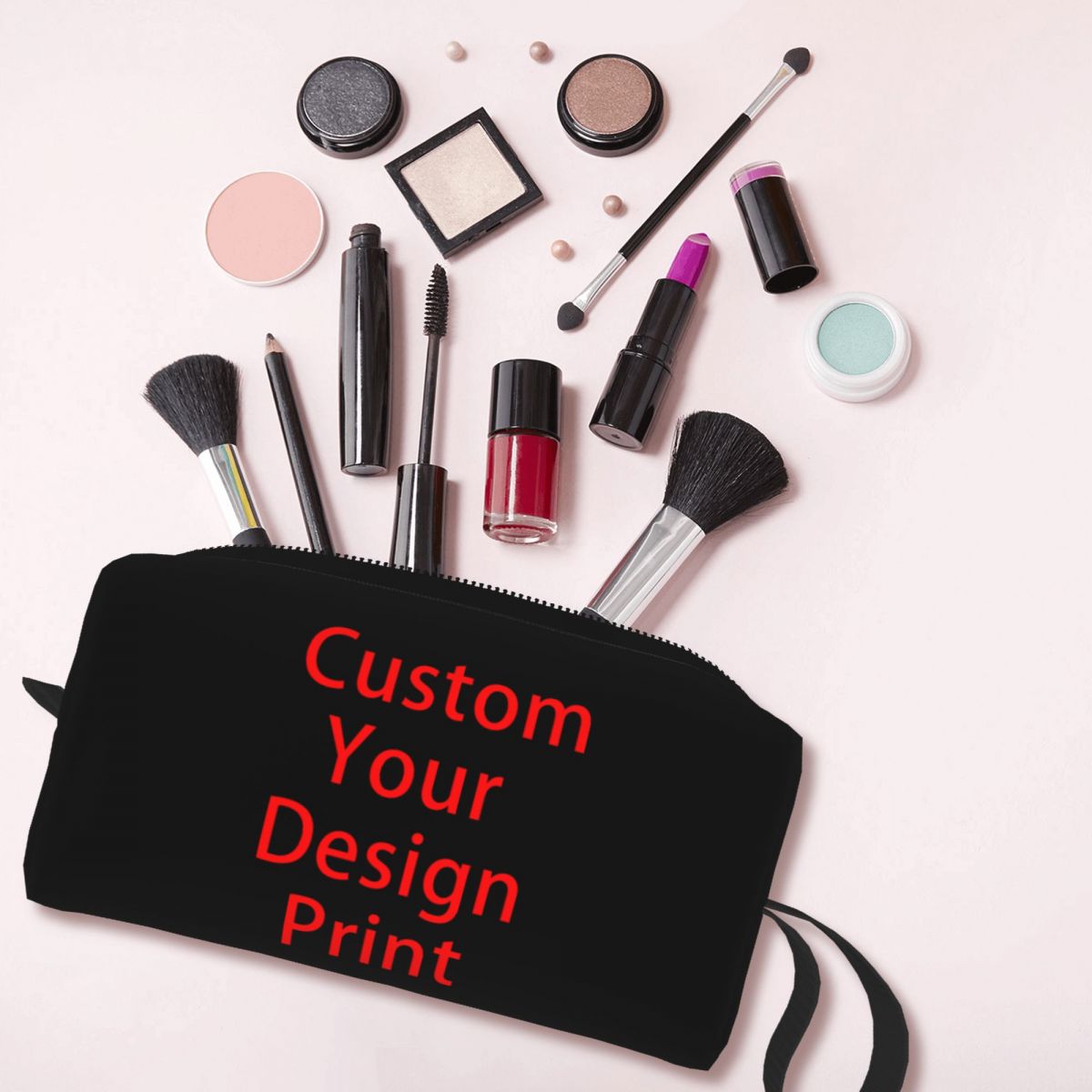 Saco de higiene pessoal para m - Beauty Makeup Logo Design avaliação e preço