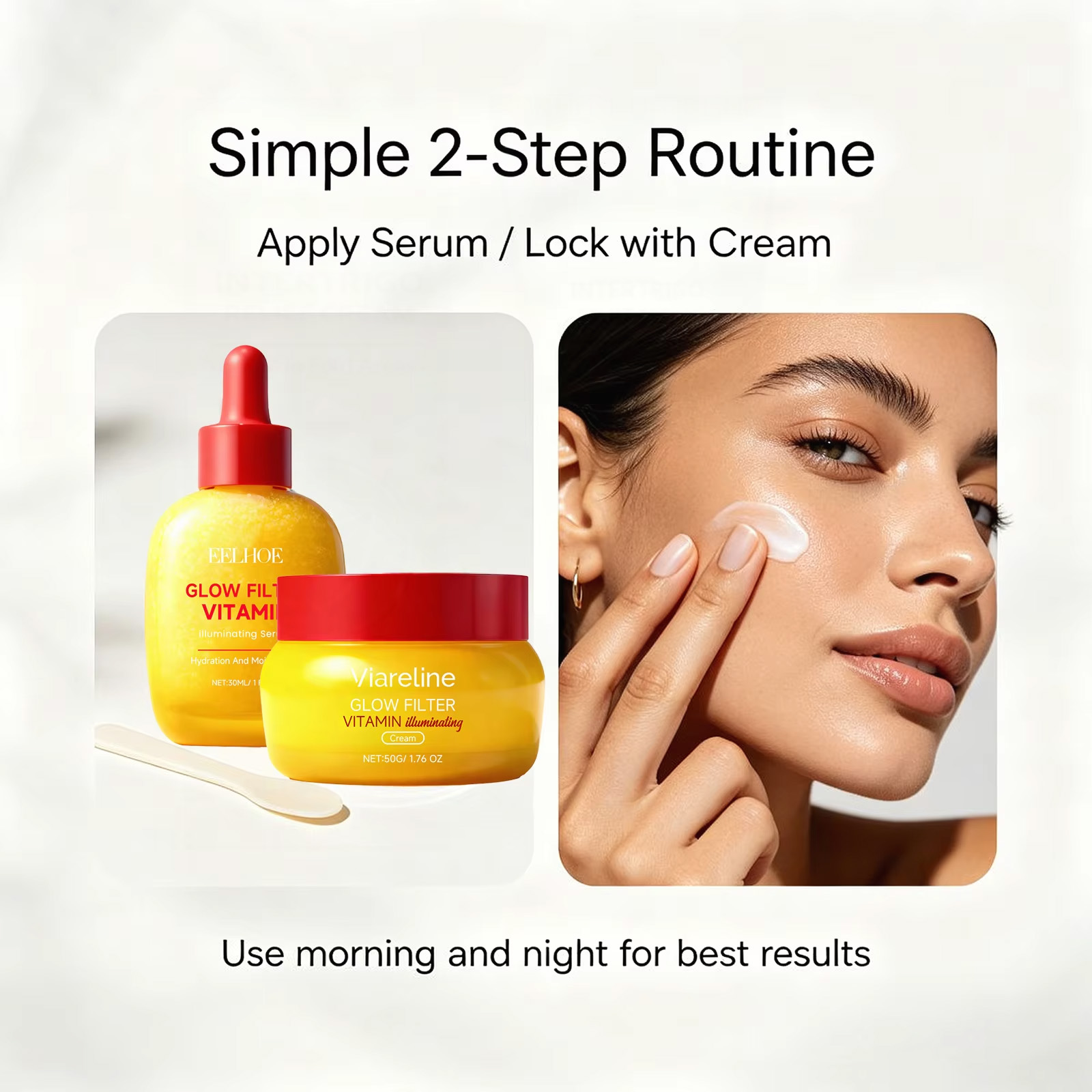 Conjunto de Sérum e Creme Ilum - Vitamin C Serum Face avaliação e preço