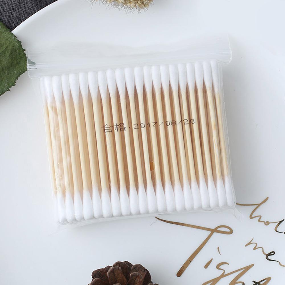 10/100pcs cotonetes descartáve - Beauty Makeup Remover avaliação e preço