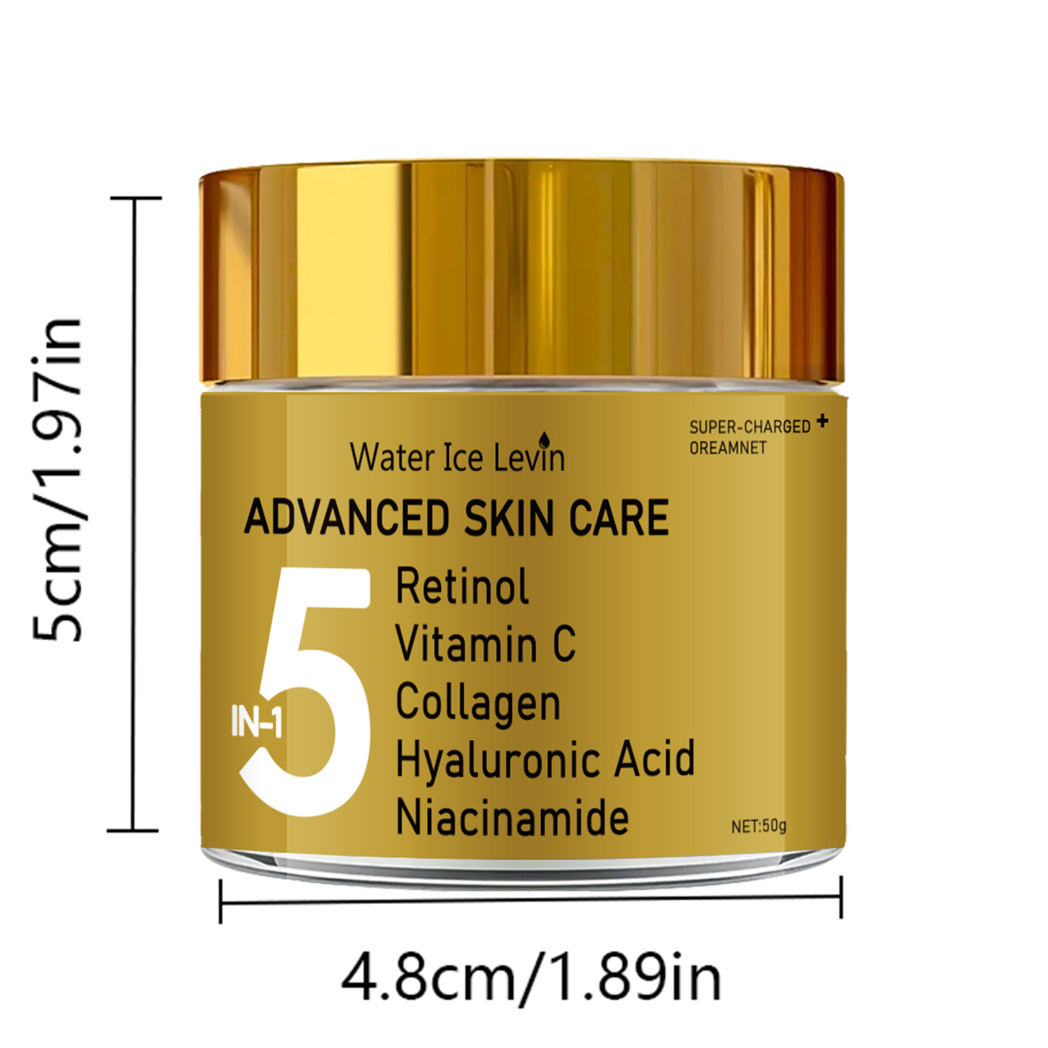 Creme Hidratante Facial 5 em 1 - Vitamin C Serum Face avaliação e preço