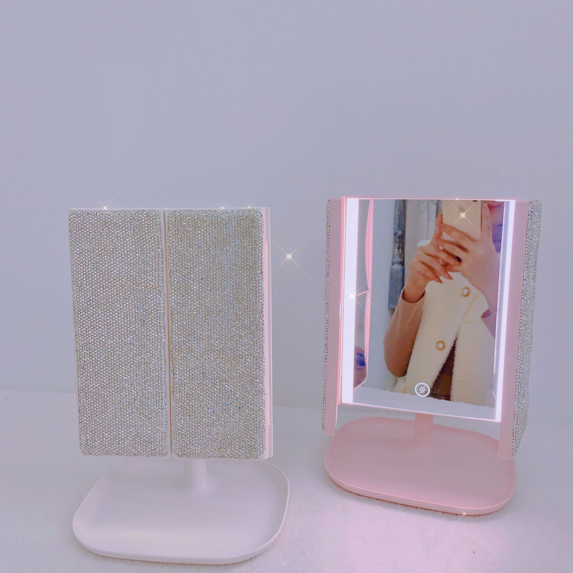 Espelho de maquiagem led com t - Beauty Forever Makeup avaliação e preço