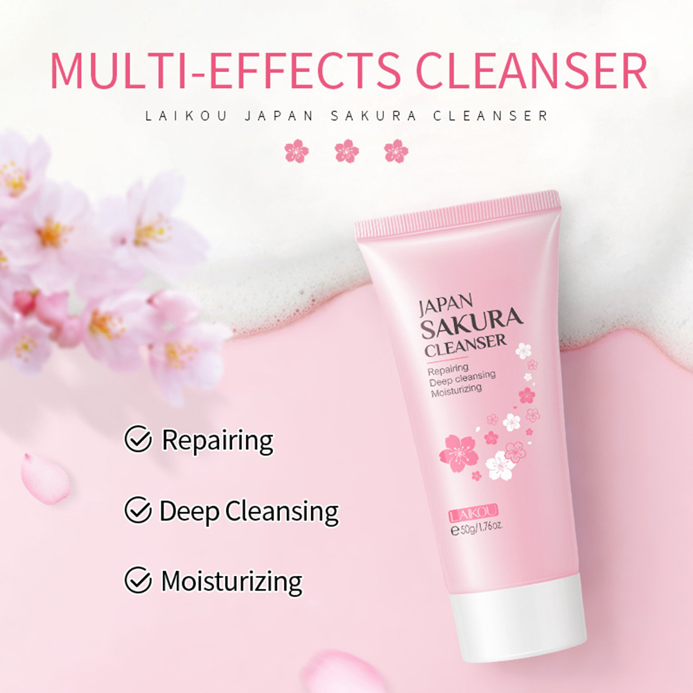 Laikou-sakura facial skin care - Makeup Beauty Set avaliação e preço