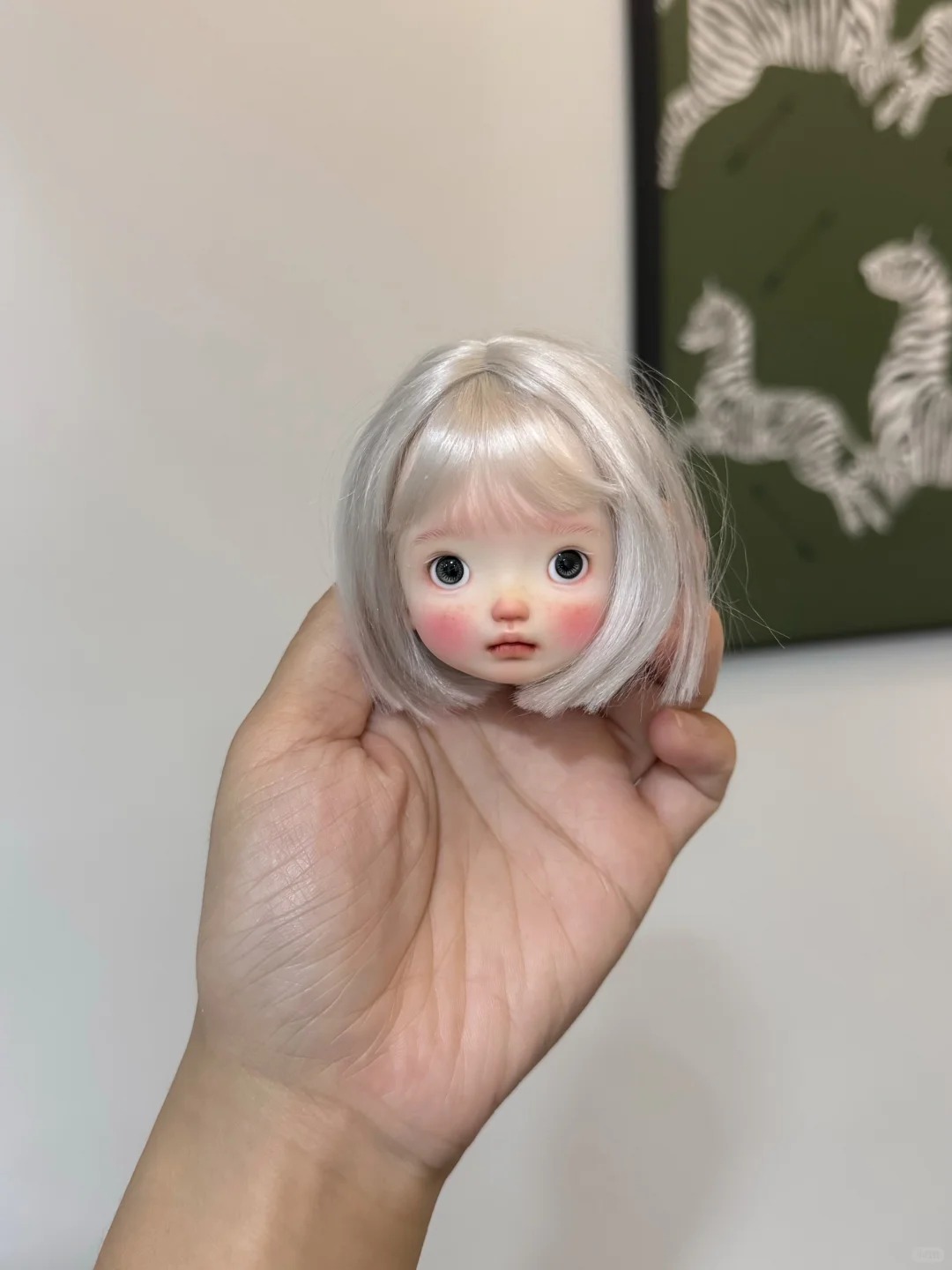 Cabeça de boneca escura amy k2 - Just Beauty Makeup avaliação e preço