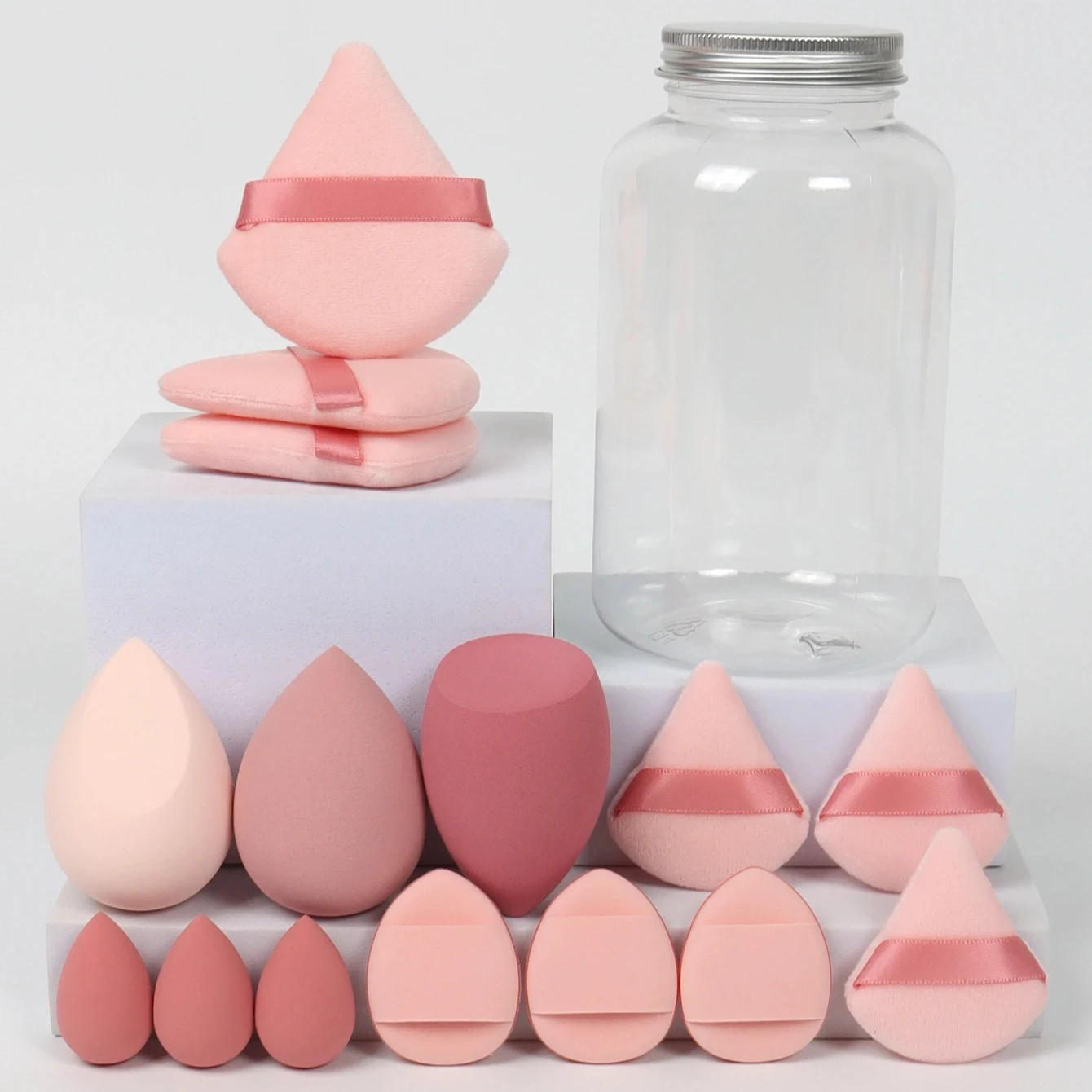 12/15 Peças Esponjas de Maquia - Beauty Makeup Egg avaliação e preço