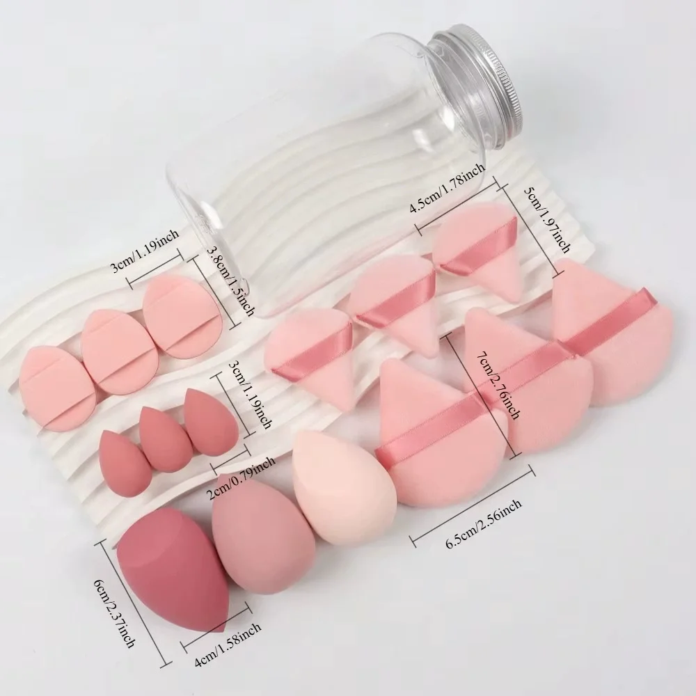 12/15 Peças Esponjas de Maquia - Beauty Makeup Egg avaliação e preço